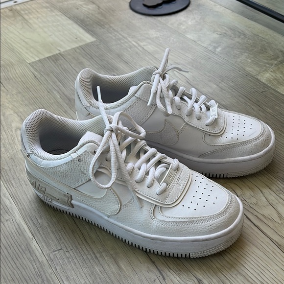 Wmns Air Force 1 Shadow 'Triple White' - Picture 3 of 6